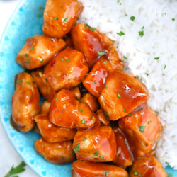 Slow Cooker Bourbon Chicken