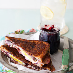 Goat Cheese, Bacon, And Jam Breakfast Sandwich - Fitz