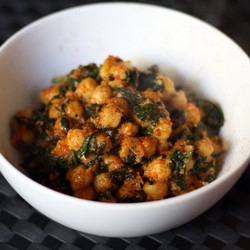 Dinner Tonight: Moroccan Spinach And Chickpeas Recipe