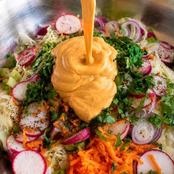 Spicy Cabbage &amp; Fennel Slaw