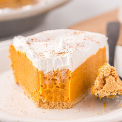 Pumpkin Pudding Pie