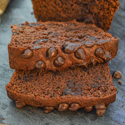 Vegan Chocolate Banana Bread