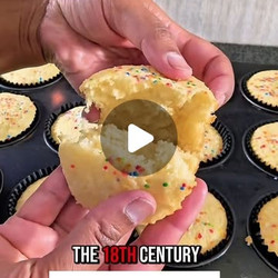 18th Century Sprinkles Vanilla Cupcake