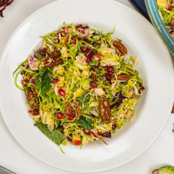 Brussel Sprout Salad: A Harvest Salad With A Festive Touch