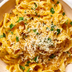 Butternut Squash Fettuccine Alfredo