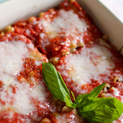 Vegan Ricotta Lasagna Rolls