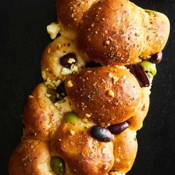 Pull Apart Olive Bread