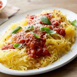 Instant Pot Spaghetti Squash With Marinara