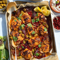 Middle Eastern Chicken Traybake