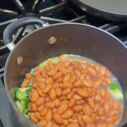 Mexican Restaurant Bean Dish