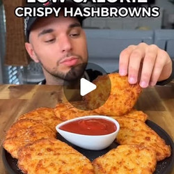 Low Calorie Crispy Hashbrowns