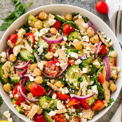 Chickpea Tuna Salad