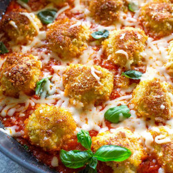 Chicken Parmesan Meatballs