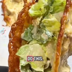 Caesar Salad Taco