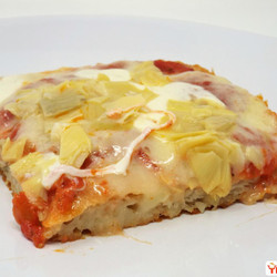 Pizza Al Taglio With Artichokes