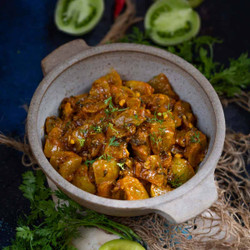 Green Tomato Curry Recipe (hare Tamatar Ki Sabji)