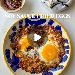 Soy Sauce Fried Eggs