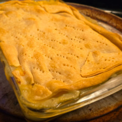 Chicken pot pie casserole