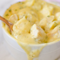 Easy Chicken And Dumplings With Biscuits