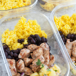 Jerk Chicken Meal Prep Bowls