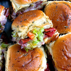 Chopped Italian Hoagie Sliders