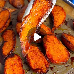 Maple-glazed Sweet Potatoes