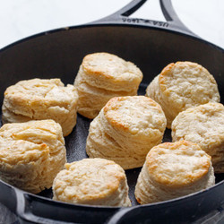 Flaky Sourdough Biscuits