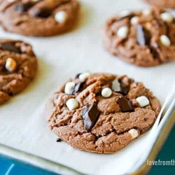 Hot Chocolate Cookies
