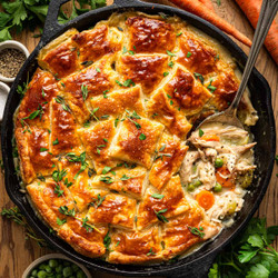 Puff Pastry Chicken Pot Pie