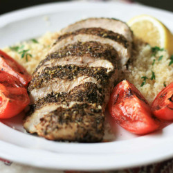 Oven-roasted Za'atar Chicken Breasts