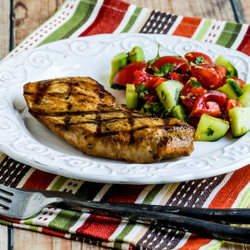 Marinated Grilled Pork Sirloin Chops