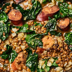 Recipe: Slow Cooker Sausage And Lentil Stew