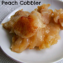 Paula Deen's Peach Cobbler