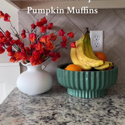 Easiest Chocolate Chip Pumpkin Muffins