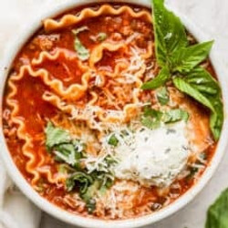 Lasagna "Soup" Recipe (Stove-top mash up)