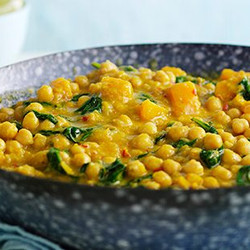 Butternut Squash And Chickpea Curry