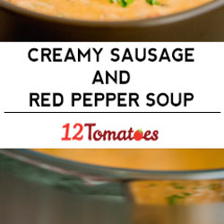 Sausage And Red Pepper Soup
