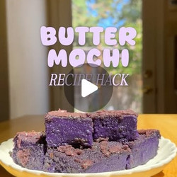 Ube Butter Mochi