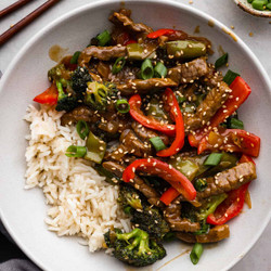 Szechuan Beef Stir Fry