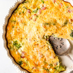 Crustless Quiche