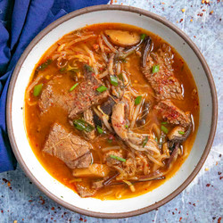 Yukgaejang Recipe (spicy Korean Vegetable Beef Soup)