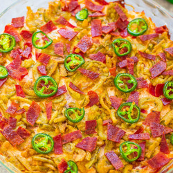 Jalapeño Popper Dip With Bacon