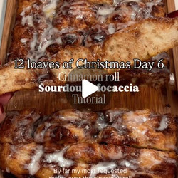 Cinnamon Roll Focaccia
