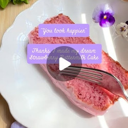 Strawberry Buttermilk Cake
