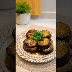 Japanese Eggplant Burger