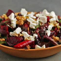 Roasted Winter Veg, Walnut &amp; Feta Salad