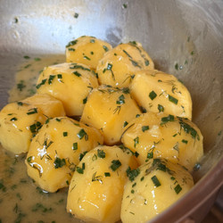Chef's Turned Potatoes