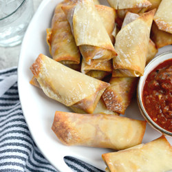 Baked Homemade Pizza Rolls