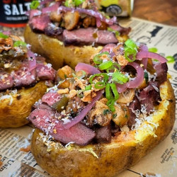 Steak Loaded Patato