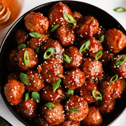 Honey Garlic Meatballs
